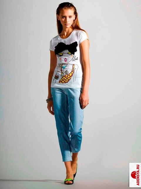 Фото №5: Капри брюки