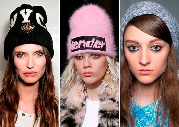 Модные женские шапки Зима 2016-2017