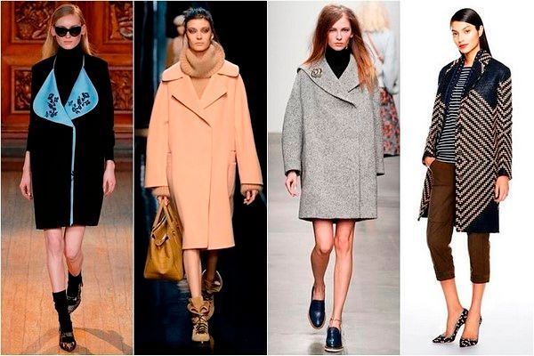Модные женские пальто осень-зима 2018-2019, фото