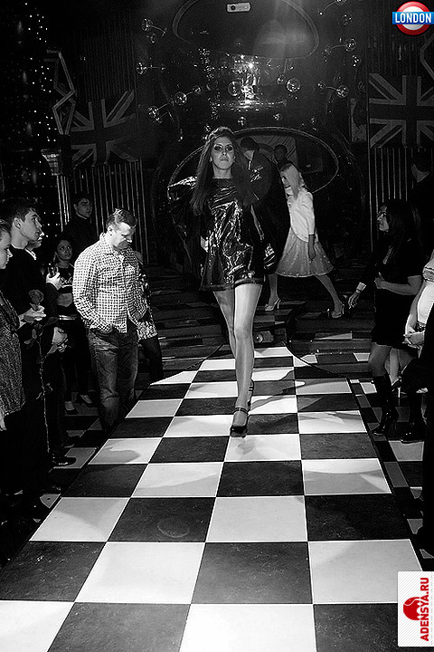 Показ марки Diana Pavlovskaya в London Club Показ марки Diana Pavlovskaya в London Club