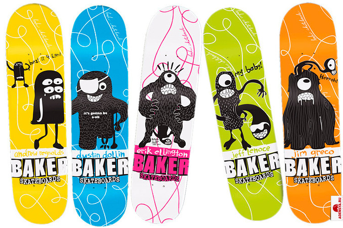 Baker Skateboards Фото №1: Baker Skateboards
