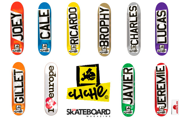 Cliche Skateboards Фото №1: Cliche Skateboards