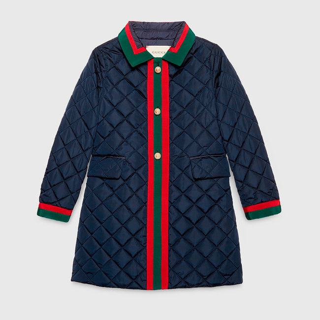 Детское пальто Gucci из коллекции Весна-лето 2017 Фото №2: Детское пальто Gucci из коллекции Весна-лето 2017