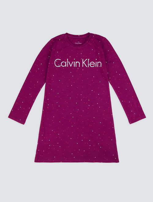 Фото №1: Ночная сорочка от Calvin Klein Underwear из коллекции Kids FW2017/2018