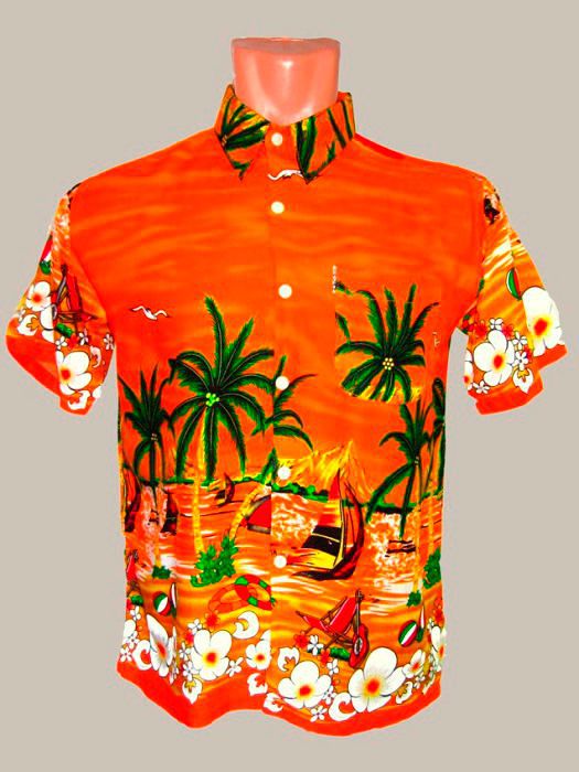 Гавайская рубашка.