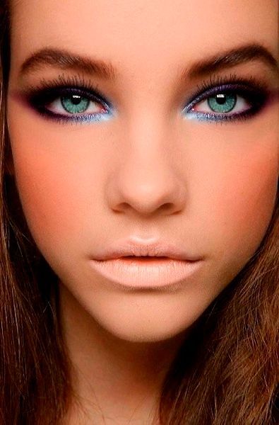 Фото №5: Праздничный make-up для зеленых глаз