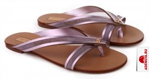 Фото №6: обувь женская шлепки пляжные фиолетовые