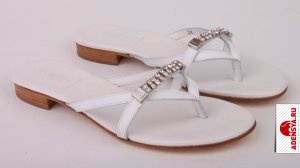 Фото №5: обувь женская: шлепки пляжные белые
